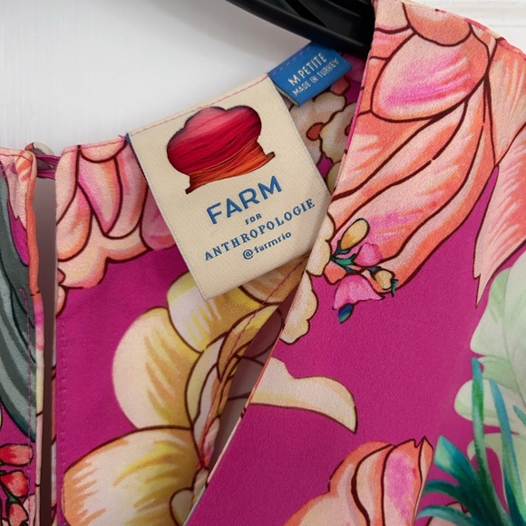 Anthropologie Farm Rio Floral Jumpsuit Wide Leg - Picture 2 of 7